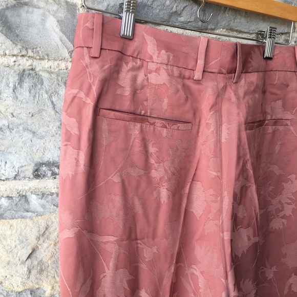 Club Monaco Jacquard Rose Trousers - Picture 8 of 8